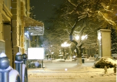 Зимний ночной Симферополь