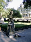 Odessa живая скульптура